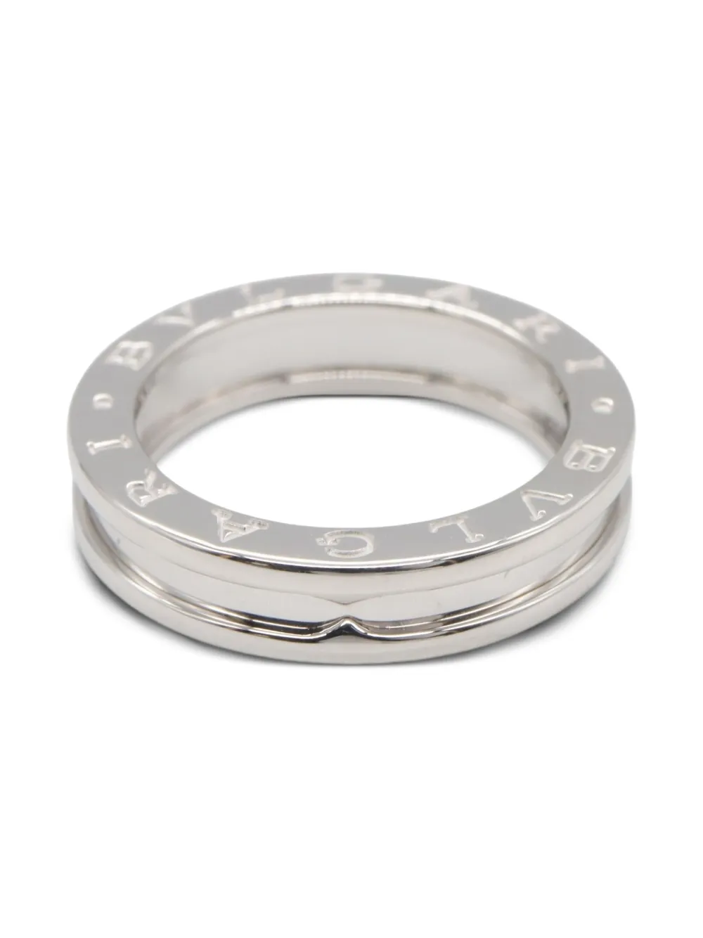 Bvlgari Pre-Owned anillo B.Zero1 en oro blanco de 18kt 2010 | Hombre | Image 2