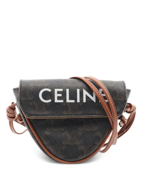 Céline Pre-Owned 2010s logo-print shoulder bag