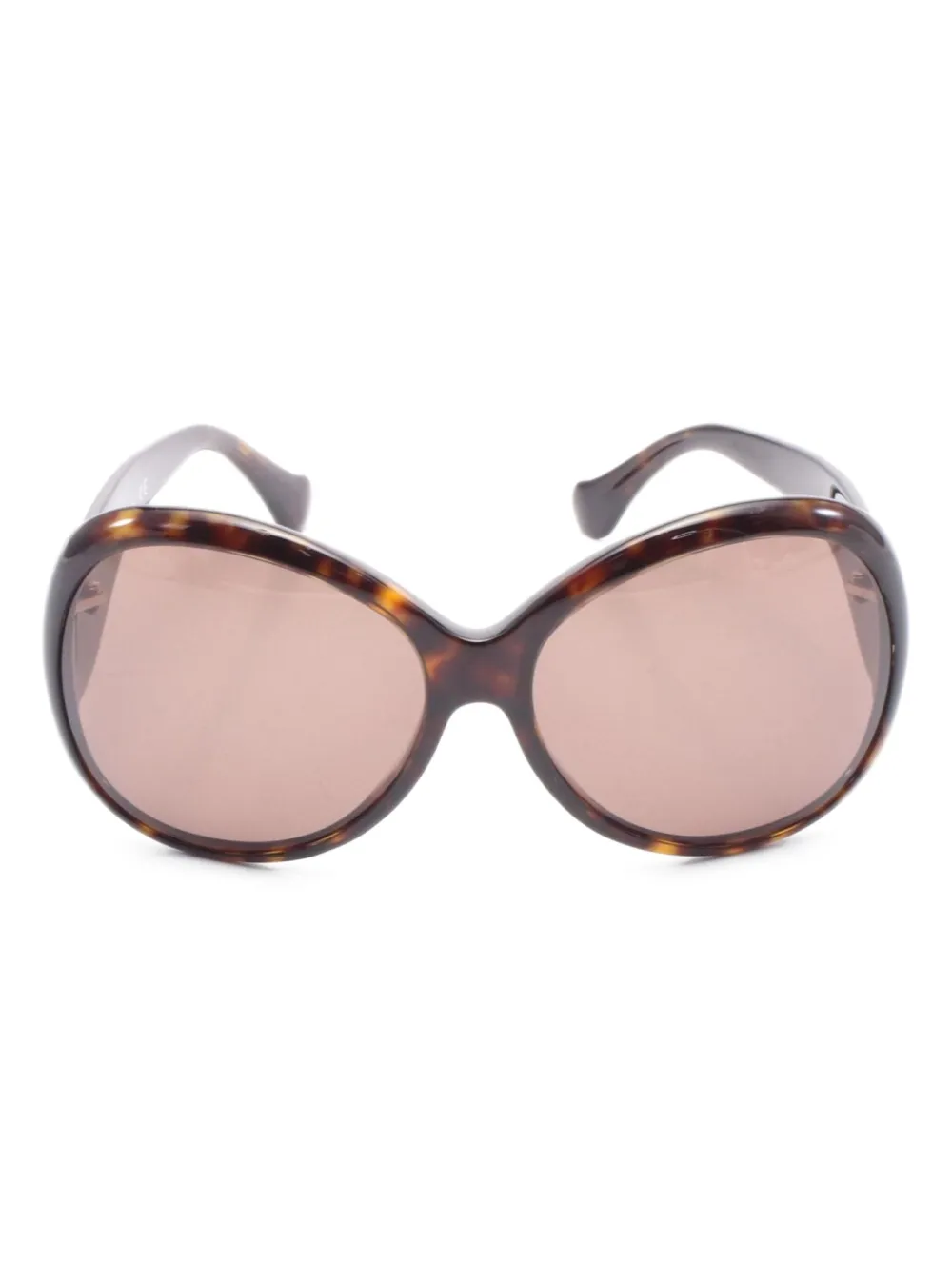 Balenciaga Pre-Owned lentes de sol oversize 2010 | marrón | Image 1