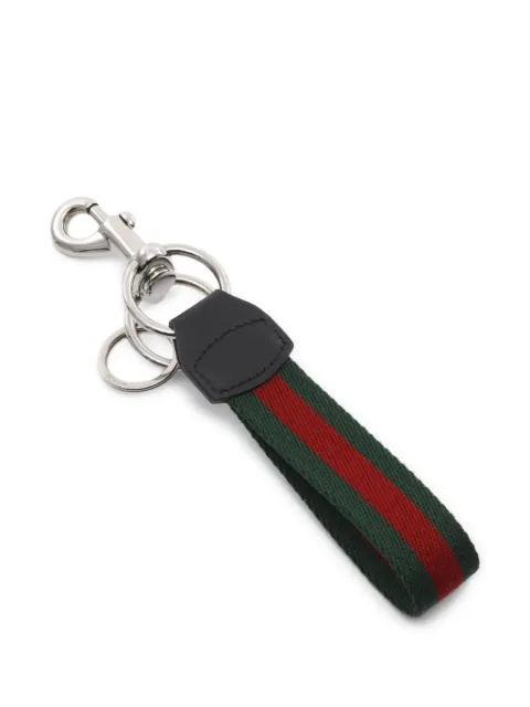 Gucci Pre-Owned 2020s Web-detail keyring