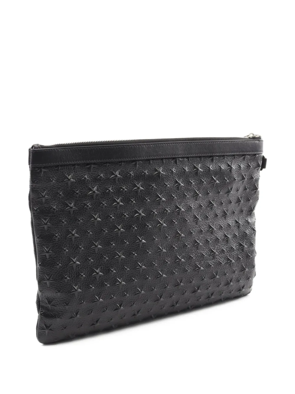 Jimmy Choo Pre-Owned 2010s Derek star-embossed leather clutch bag | Image 2