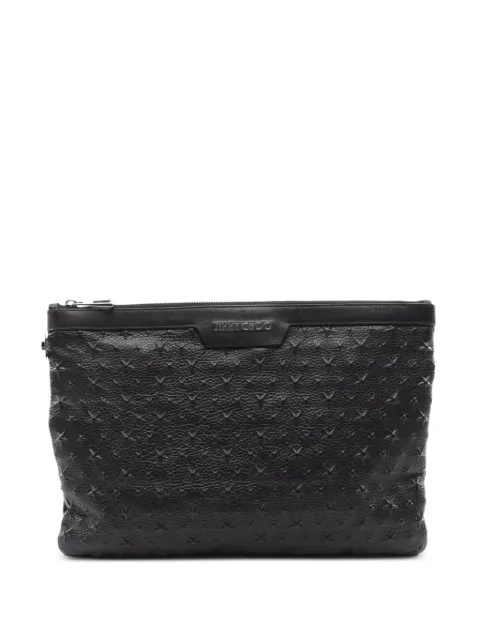 Jimmy Choo Pre-Owned bolsa de mano Derek 2010 de piel con estrellas en relieve