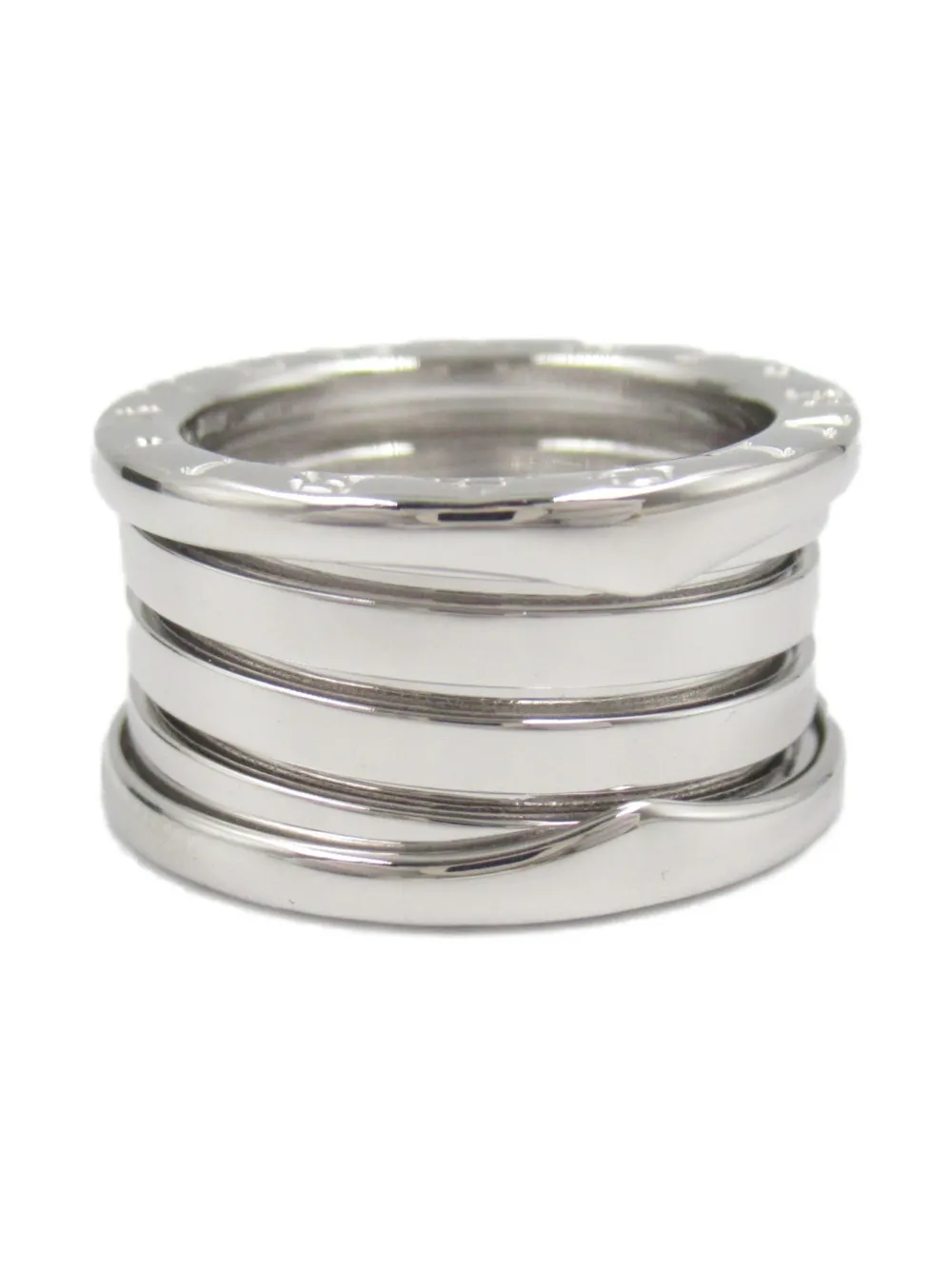 Bvlgari Pre-Owned anillo B.Zero1 en oro blanco de 18kt 2010 | plateado | Image 1