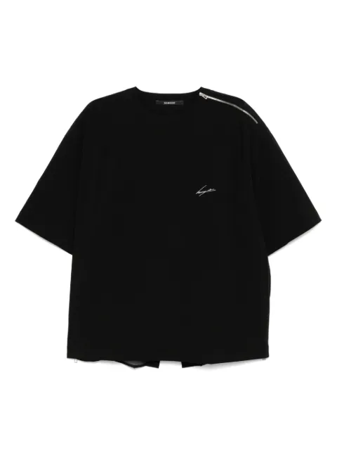 SONGZIO embroidered-poetry T-shirt
