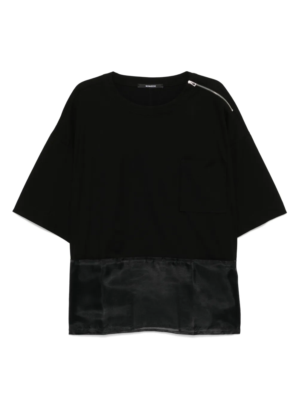 ghost-layered T-shirt