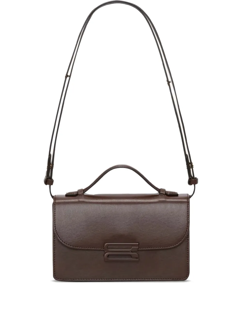 Victoria Beckham mini Dorian shoulder bag Bruin