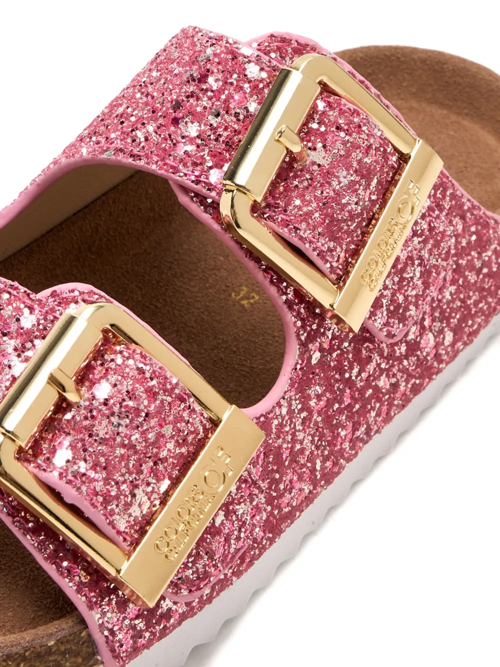 Colors Of California Kids Sandalen met gesp Roze