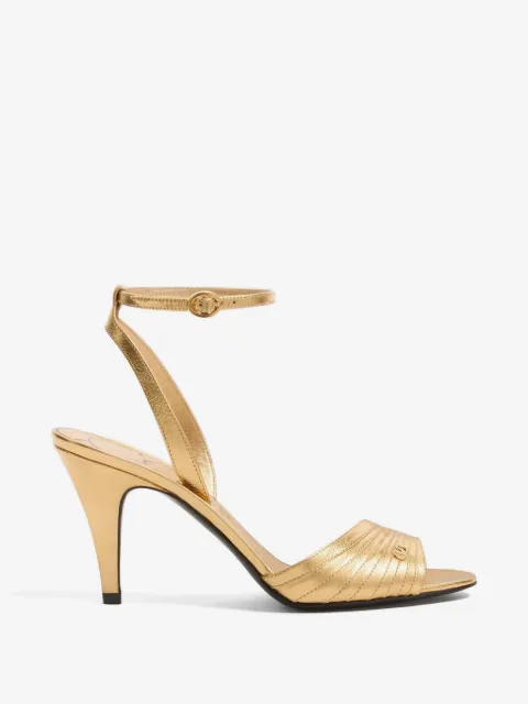 Valentino Garavani Sandália Ladycrush com salto 85mm