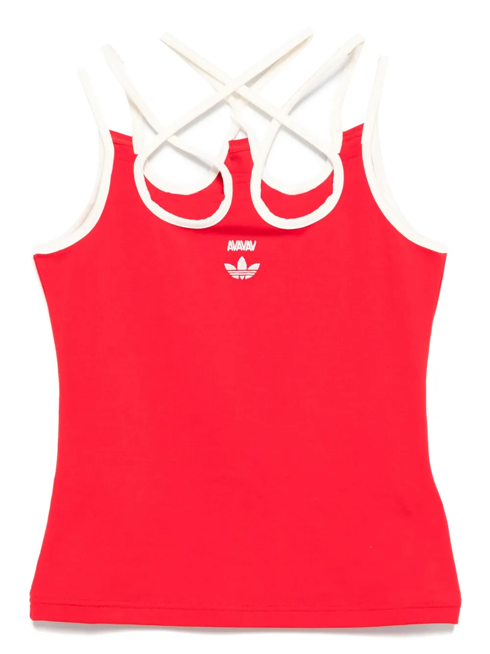 adidas x Avavav strappy tank top Rood