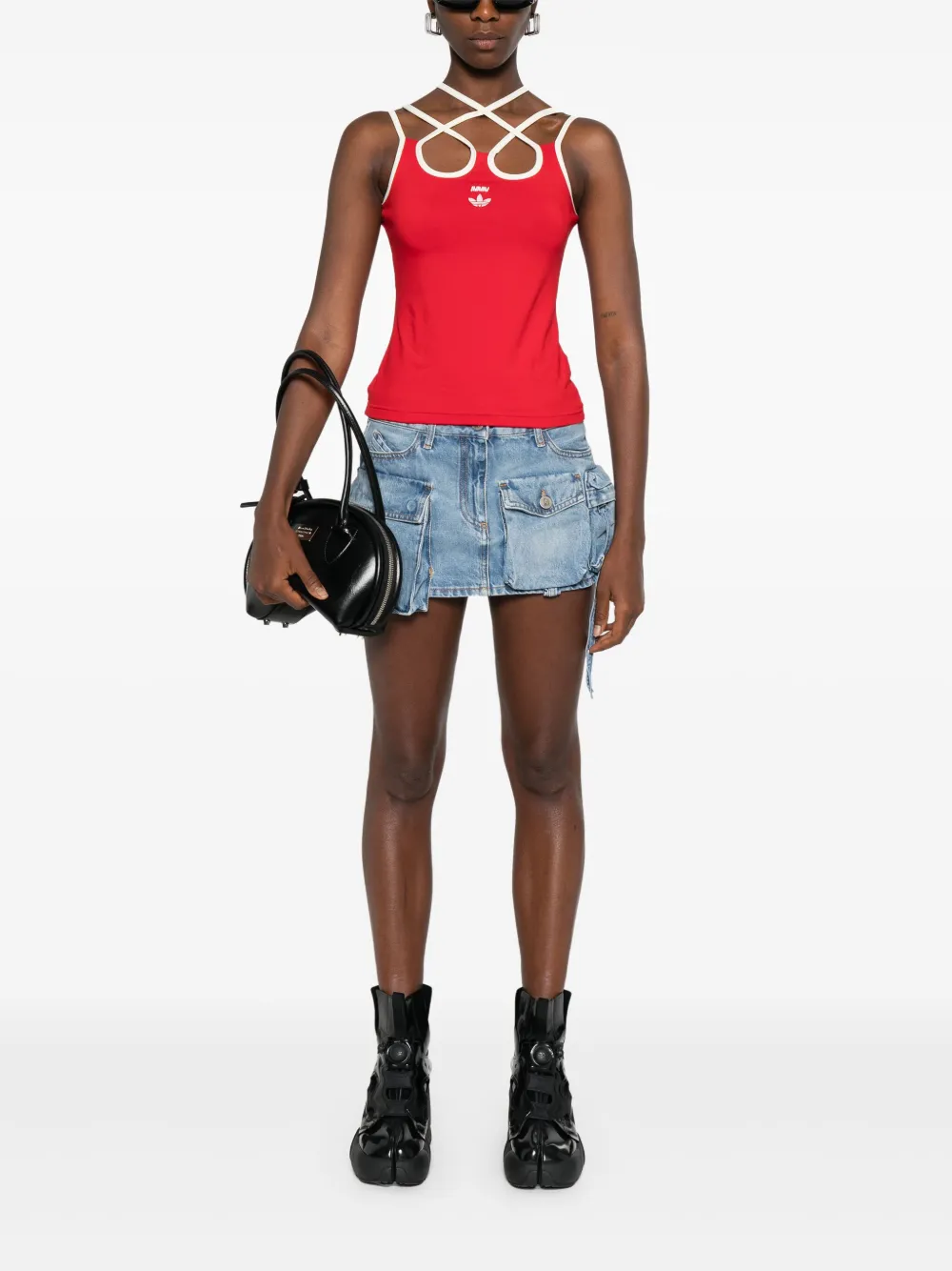 adidas x Avavav strappy tank top Rood