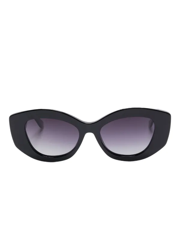 Anine Bing Black Cat-Eye Sunglasses with Gradient Lenses Meet the latest sunglasses from Anine Bing ?️ Pierre in  main image 4