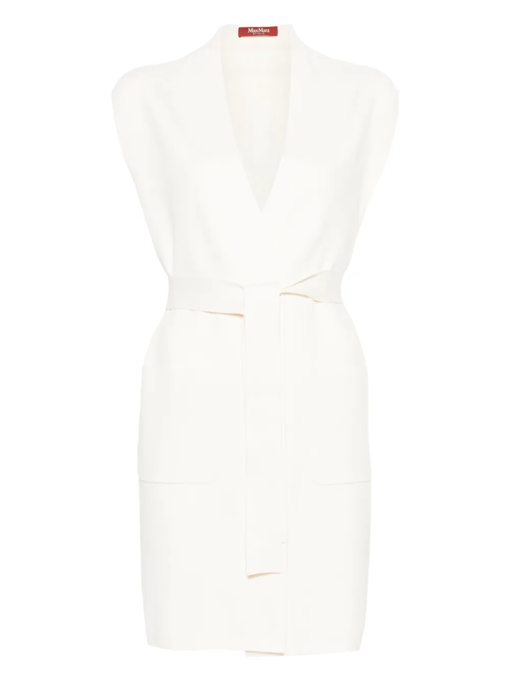 Max Mara belted gilet | blanco | Image 1