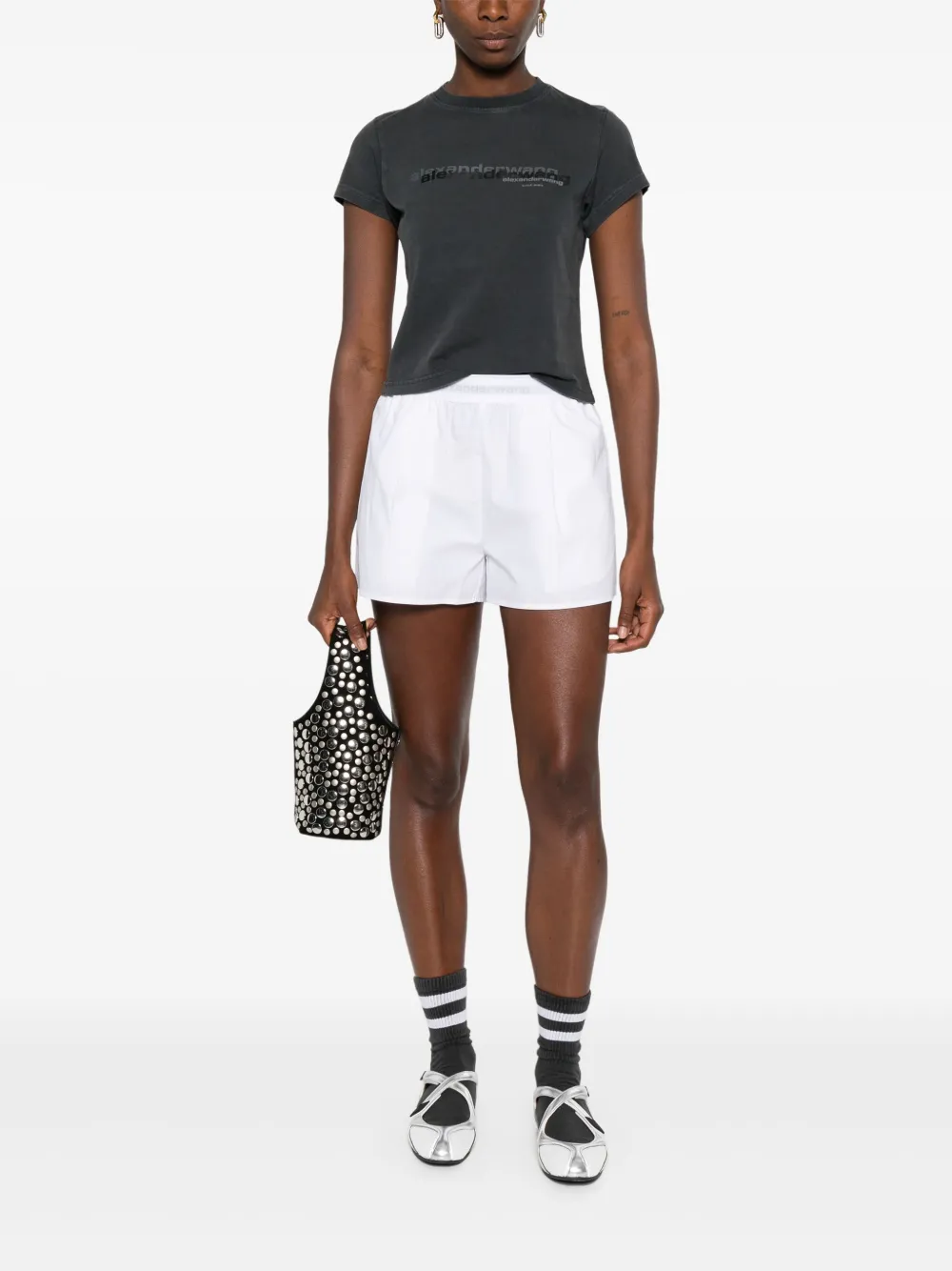 Alexander Wang playera con logo estampado | Playeras y jerséis | Image 2