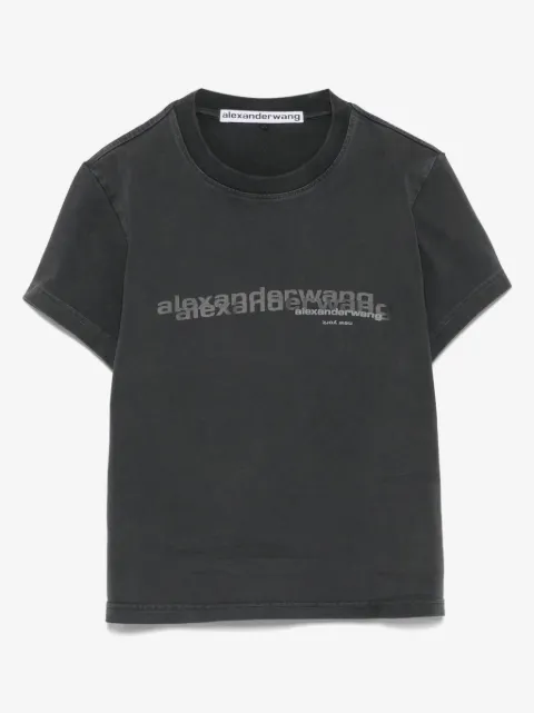 Alexander Wang logo-print cotton T-shirt