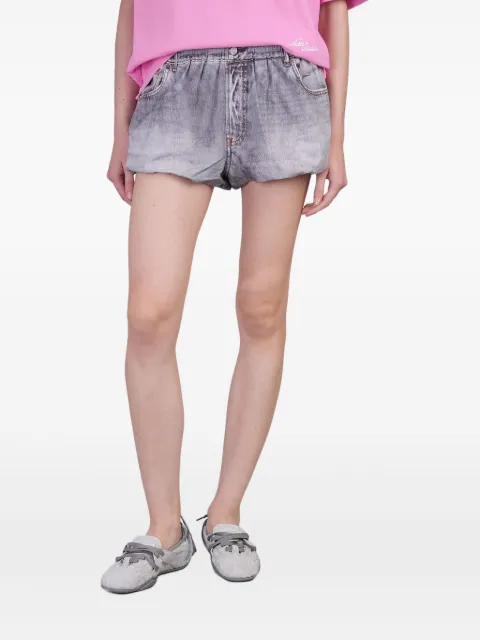 Acne Studios balloon-hem denim shorts