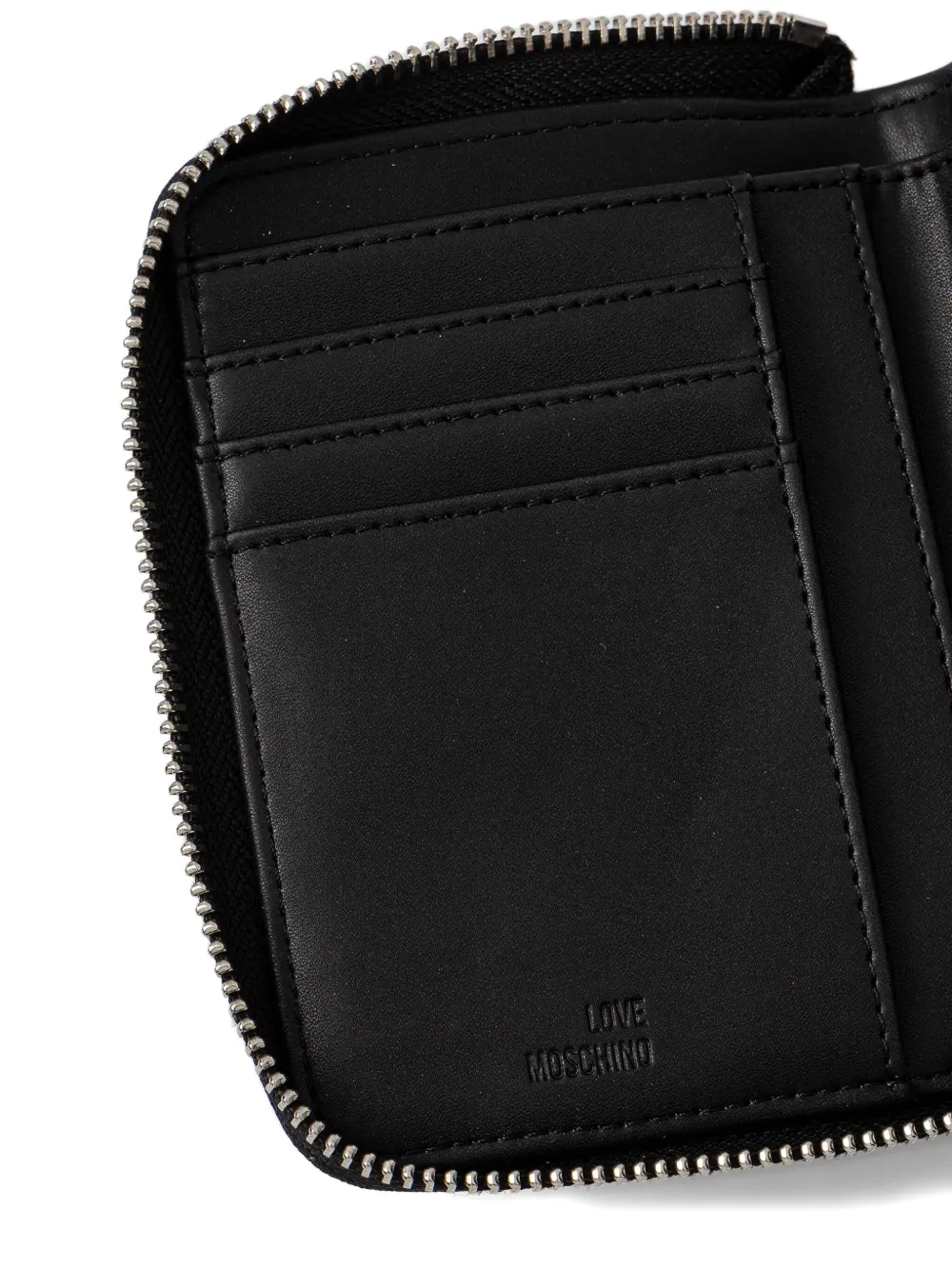 Love Moschino quilted zip-around wallet | Image 2