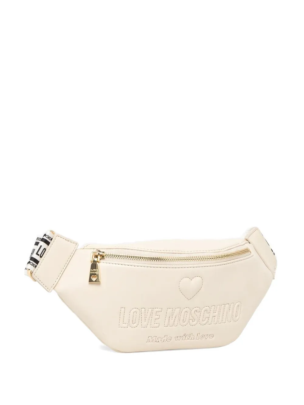 Love Moschino ロゴ ベルトバッグ - ニュートラル Love Moschino ロゴ ベルトバッグ - ニュートラル