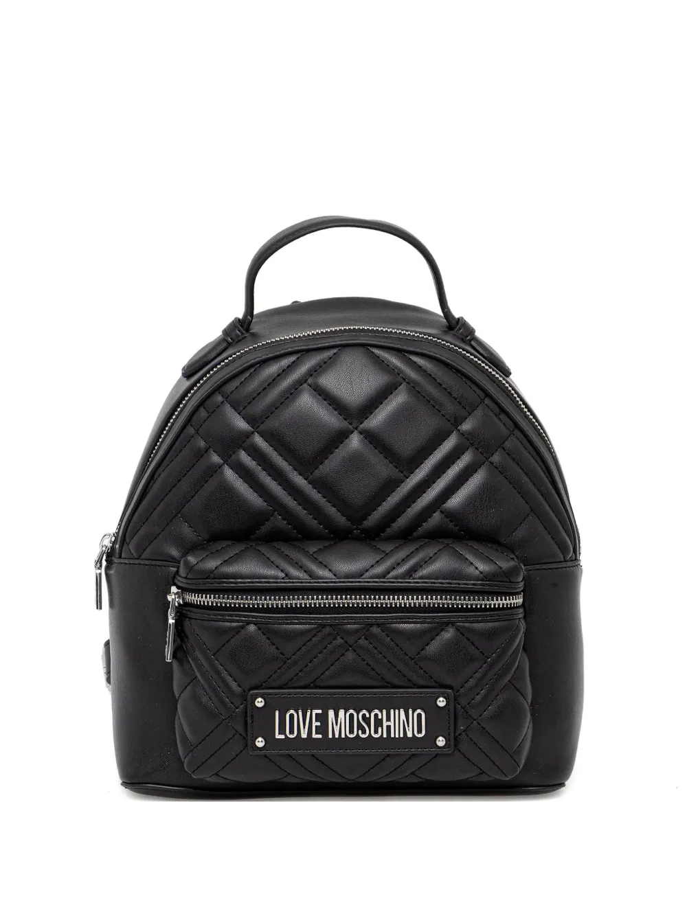 small logo-plaque backpack