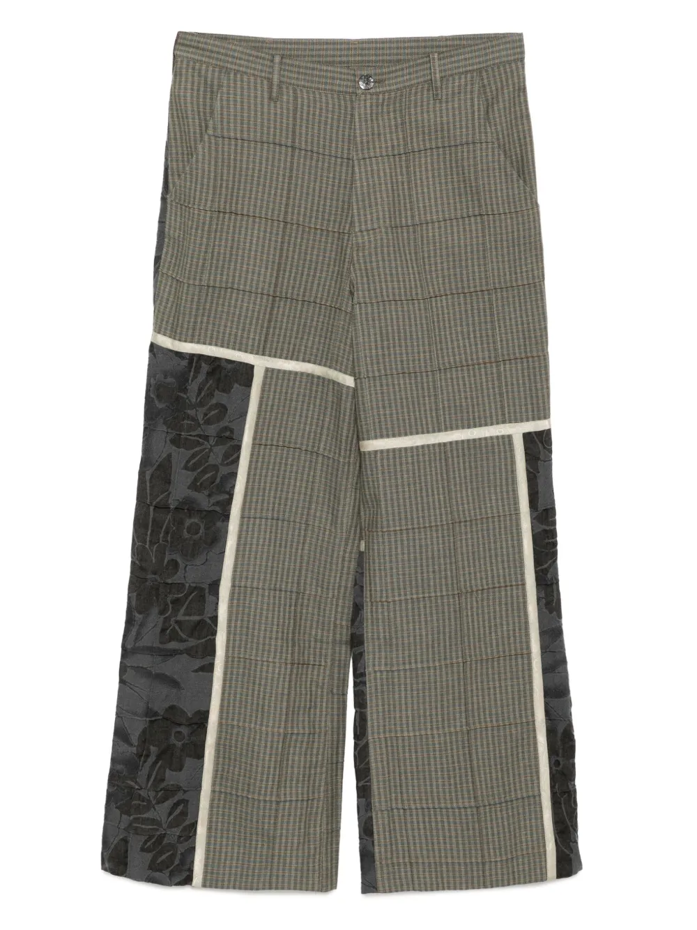 checked pants
