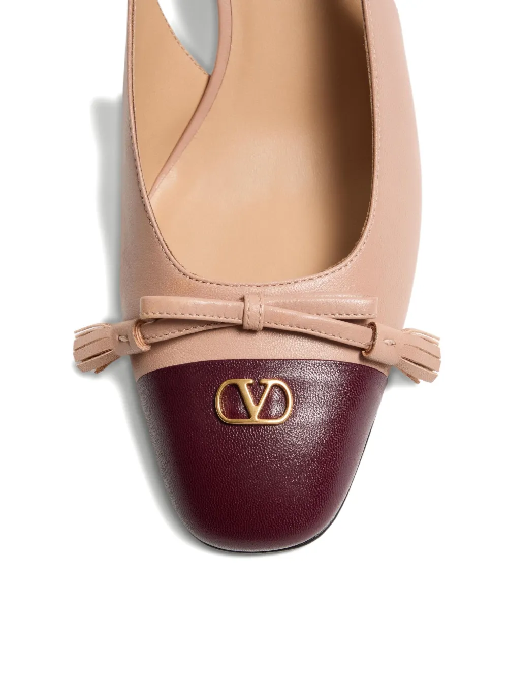 Valentino Garavani 60 mm Valet du Roi pumps Beige