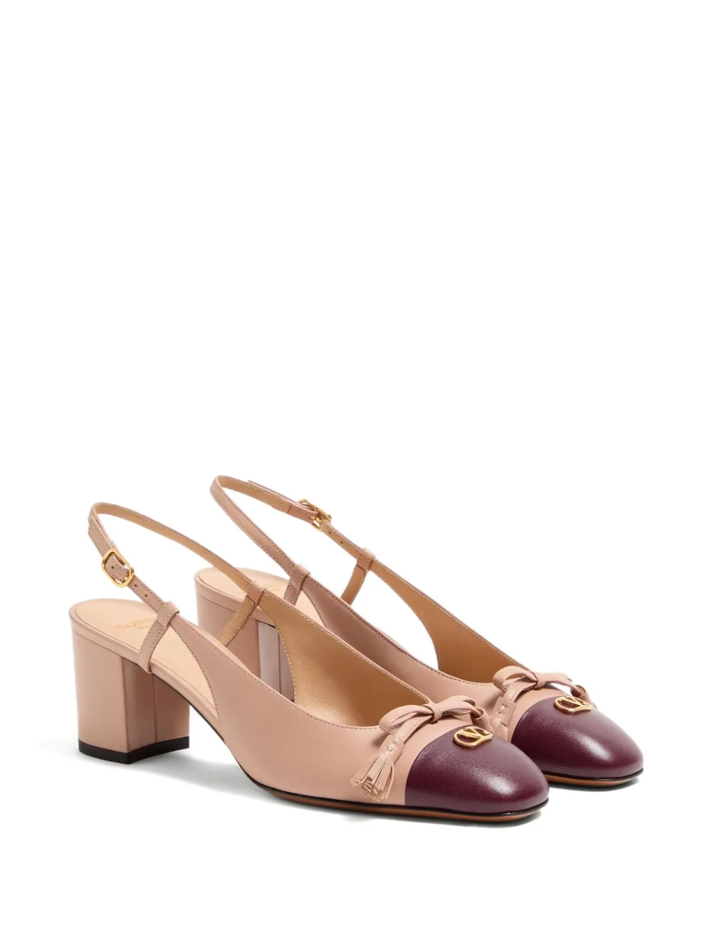 Valentino Garavani 60 mm Valet du Roi pumps Beige
