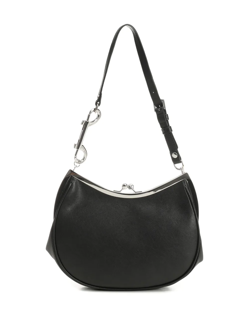Vivienne Westwood Orb plaque shoulder bag - Zwart