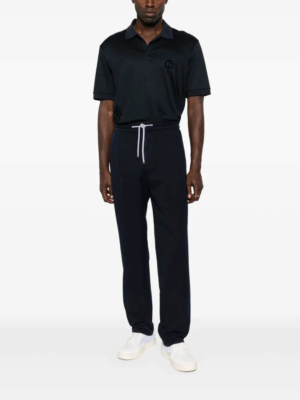 Giorgio Armani logo-embossed polo shirt | Image 2