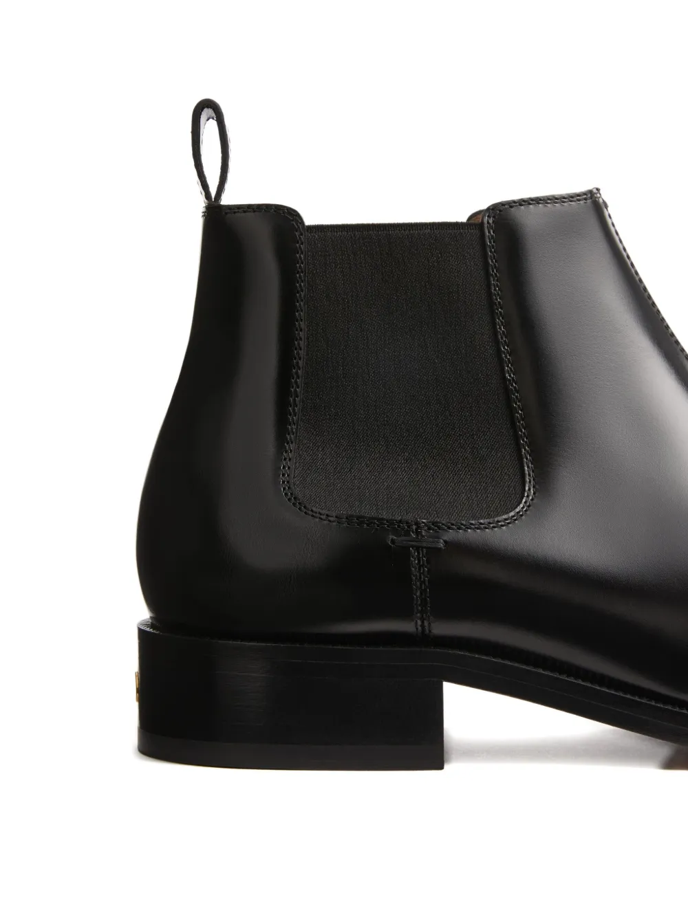 Pas Des Dieux VLogo signature calfskin ankle boots