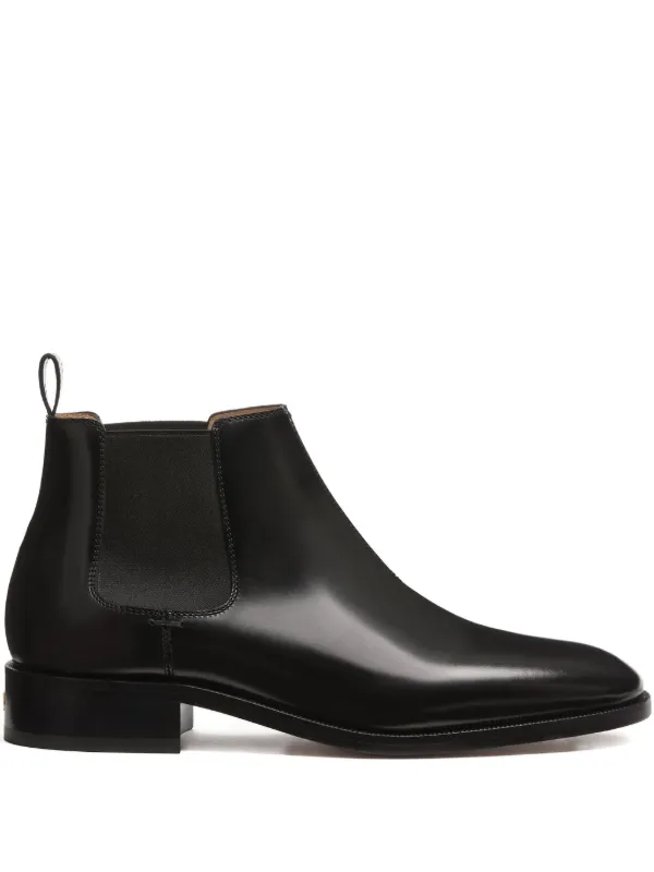 Valentino Garavani Men’s Chelsea Ankle Slip On Leather Boots Valentino Garavani Men main image 2