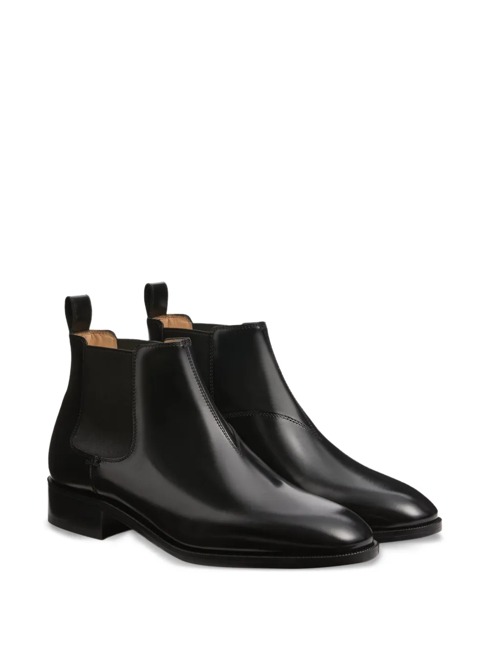 Valentino Pas Des Dieux Vlogo Signature Calfskin Ankle Boots In Black