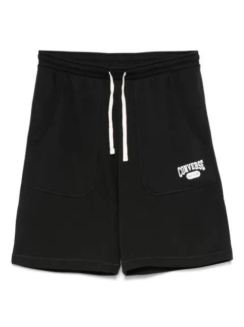 Converse logo-print track shorts 
