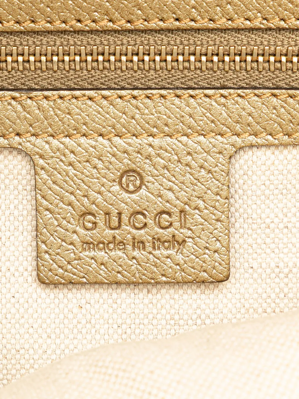 Pre-owned Gucci 2000-2015 Gg Canvas Bree Satchel