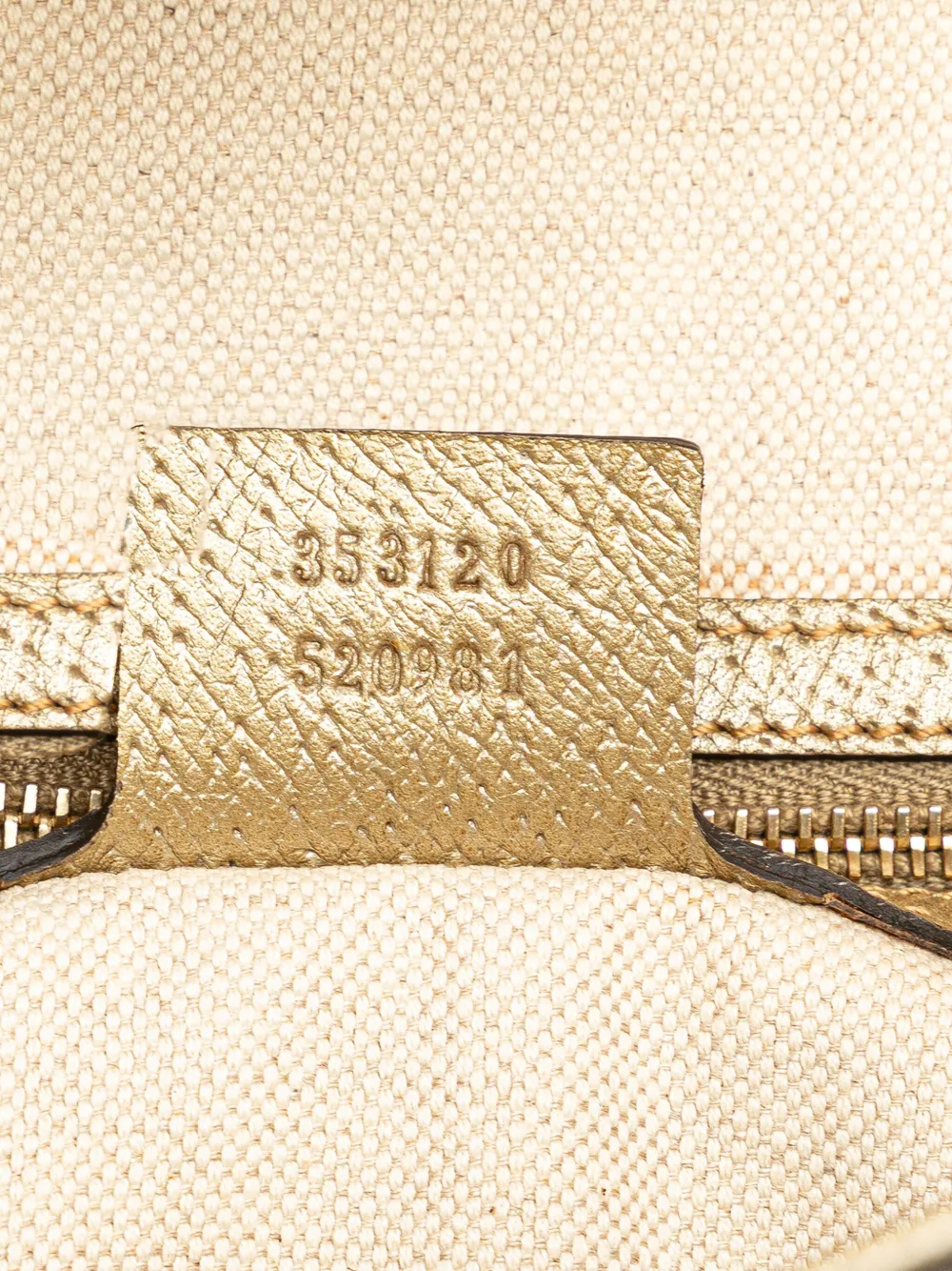 Pre-owned Gucci 2000-2015 Gg Canvas Bree Satchel