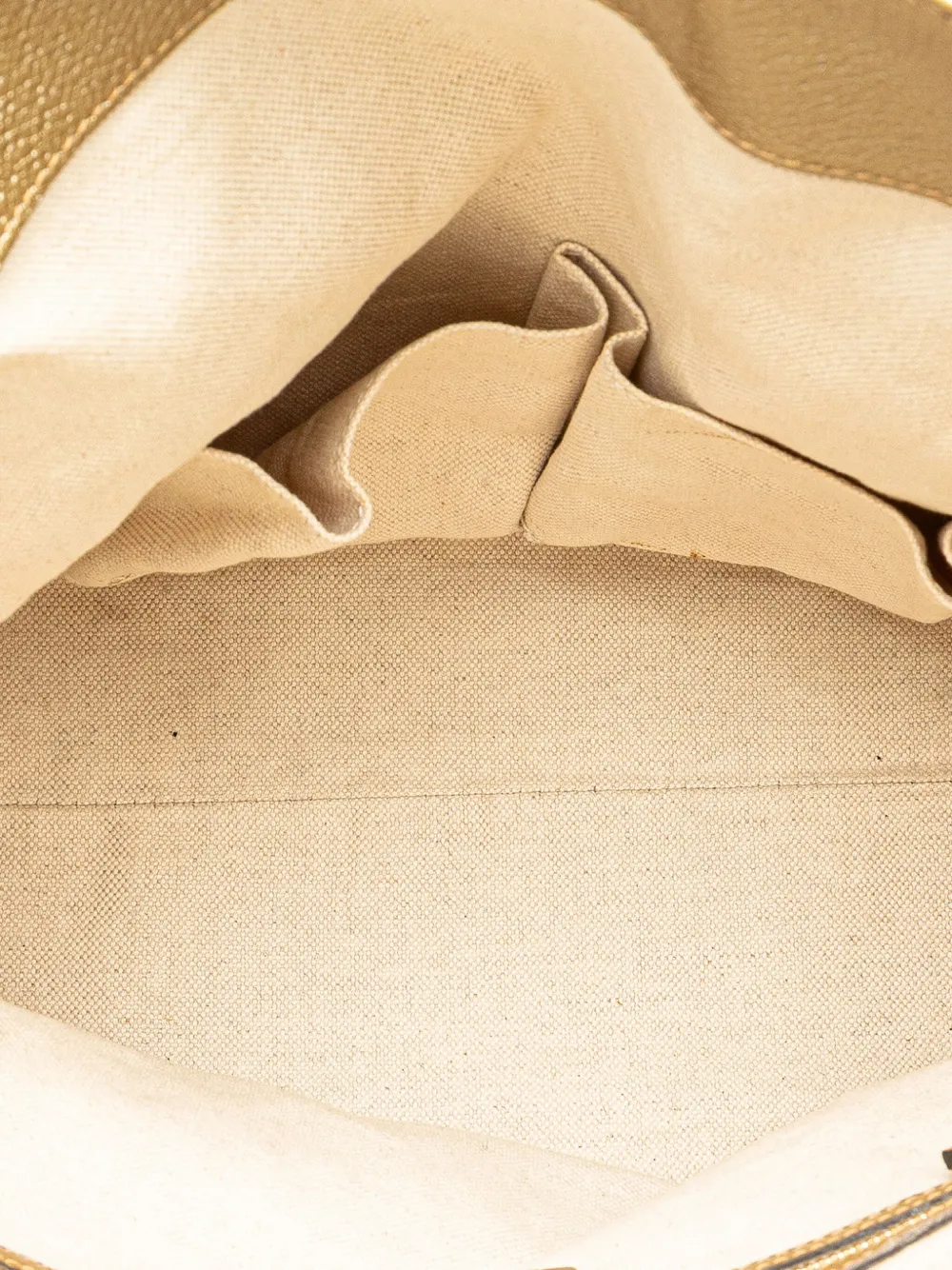 Pre-owned Gucci 2000-2015 Gg Canvas Bree Satchel