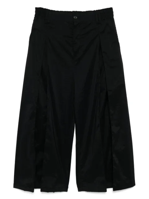 SONGZIO box pleats crop wide pants