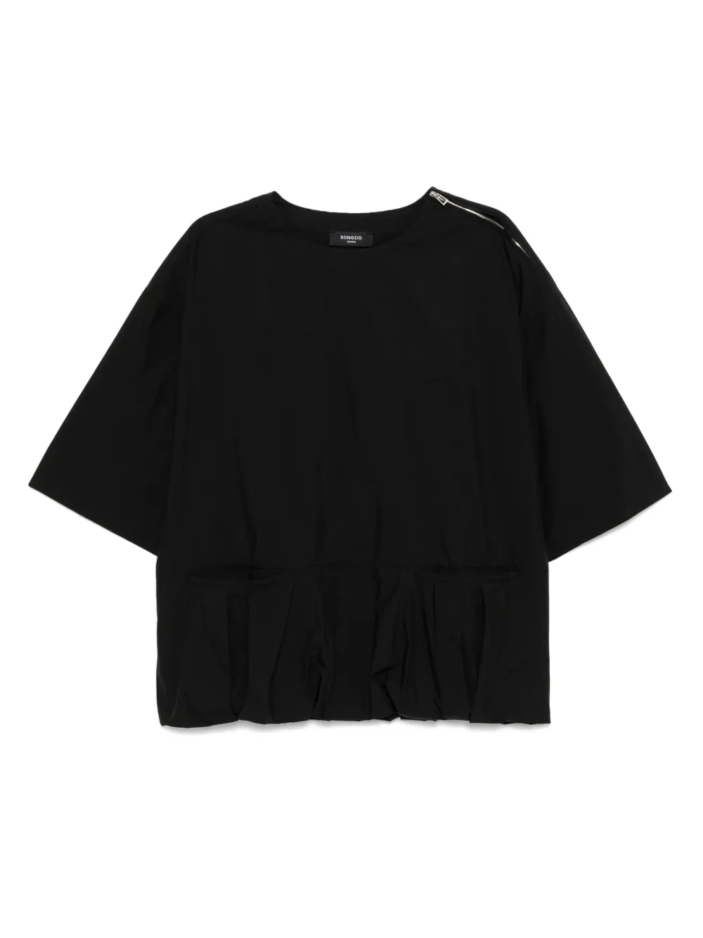 balloon pleats T-shirt