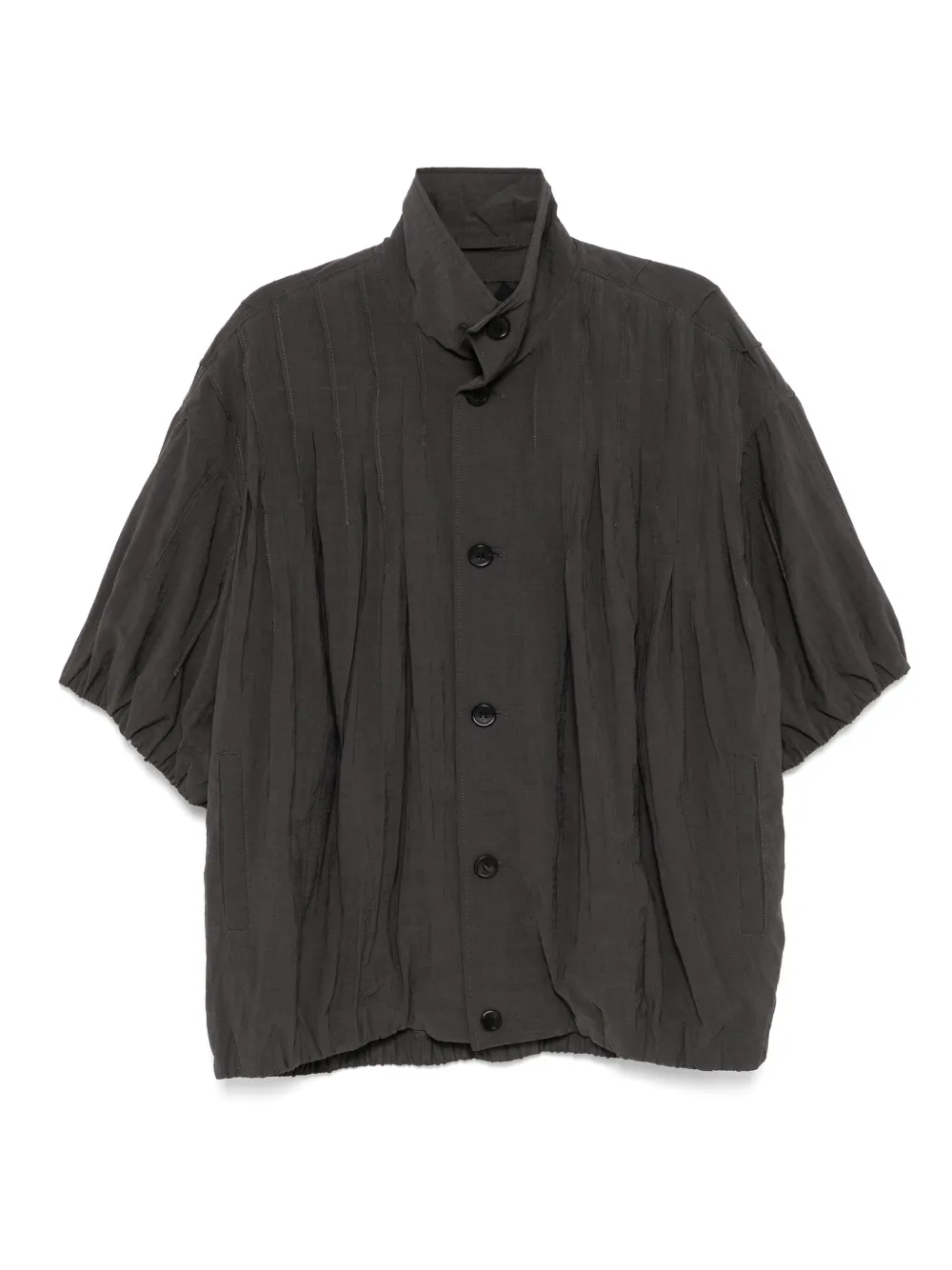 polydart half-sleeved jacket