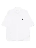 SONGZIO Deviant half shirt - White