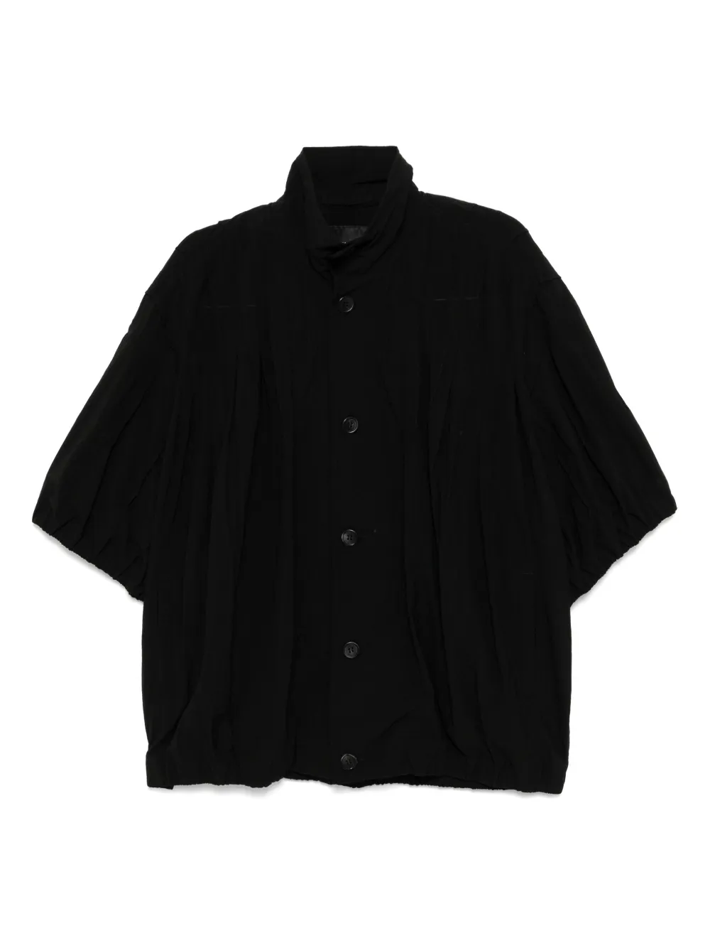 polydart half-sleeved jacket