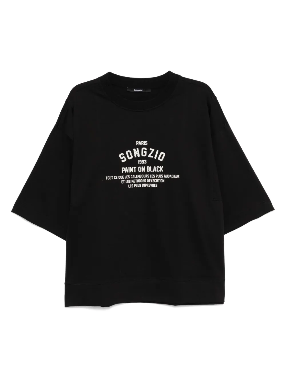 paint on T-shirt