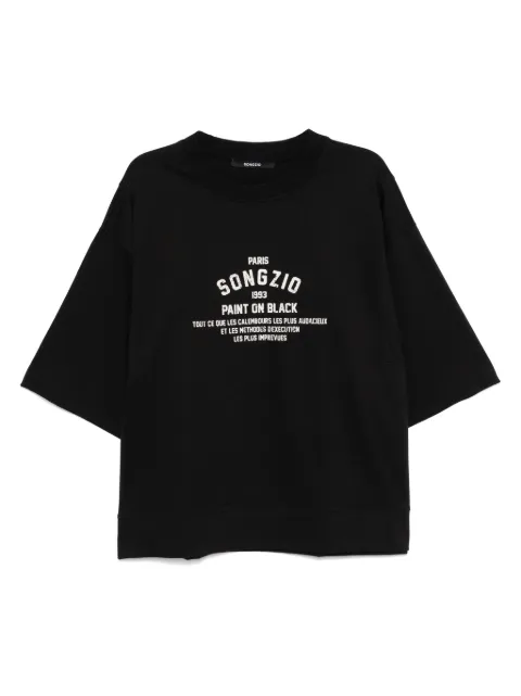 SONGZIO paint on T-shirt
