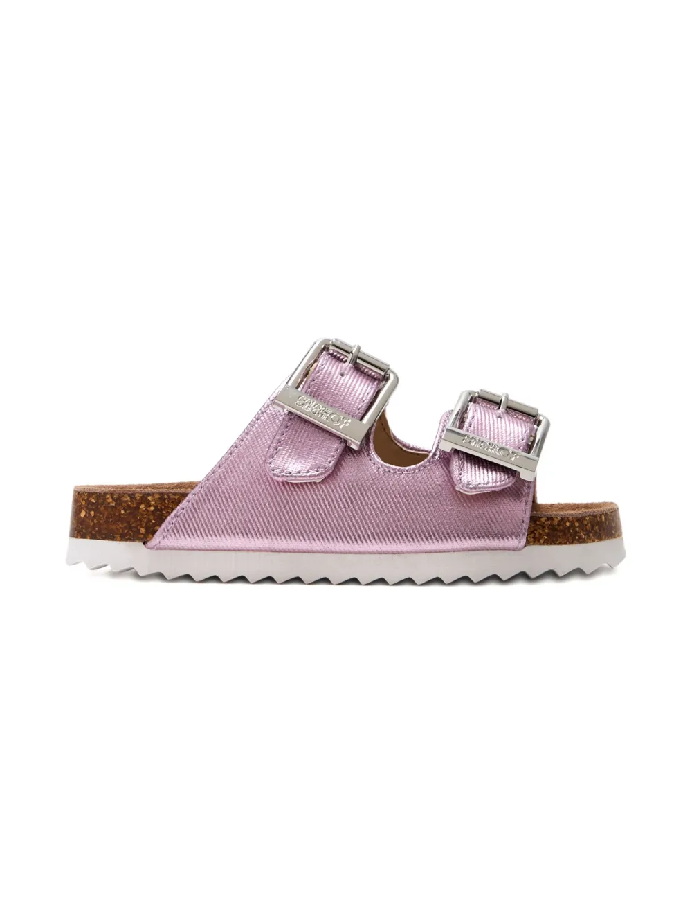 Colors Of California Kids Sandalen met metallic afwerking en gesp Roze