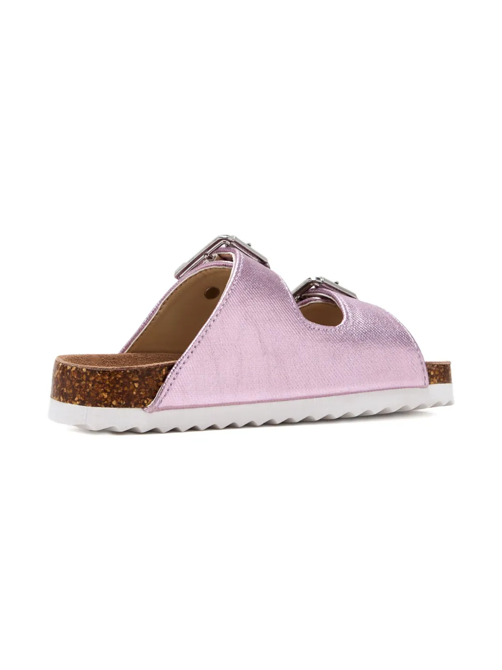 Colors Of California Kids Sandalen met metallic afwerking en gesp Roze