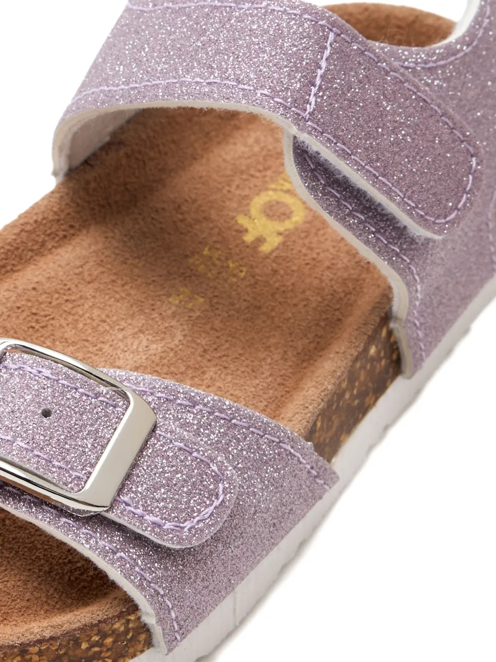 Colors Of California Kids Sandalen met glitter en gesp Roze