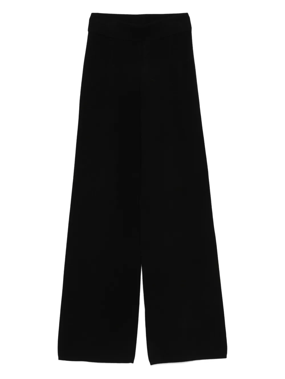 Max Mara elasticated-waist palazzo trousers | negro | Image 1