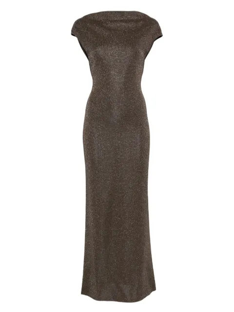 Max Mara lurex-detail dress 