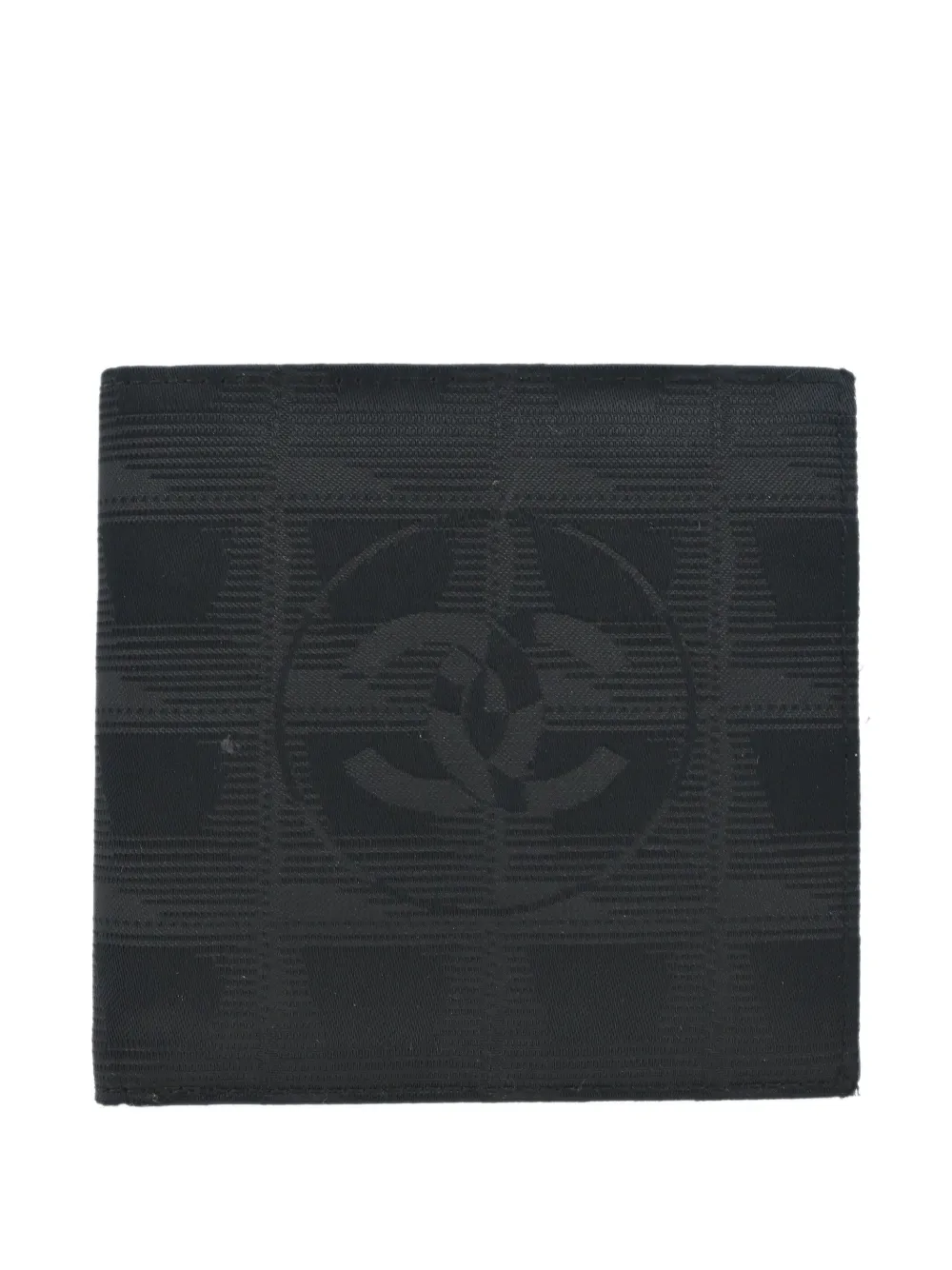 CHANEL Pre-Owned 2000s interlocking-CC wallet | Black | Image 1