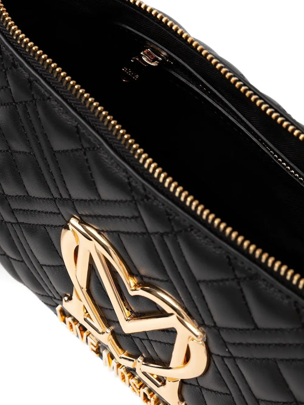 Love Moschino Crossbodytas met logo Zwart