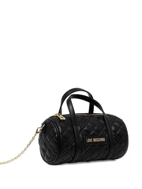 Love Moschino diamond-quilted tote bag