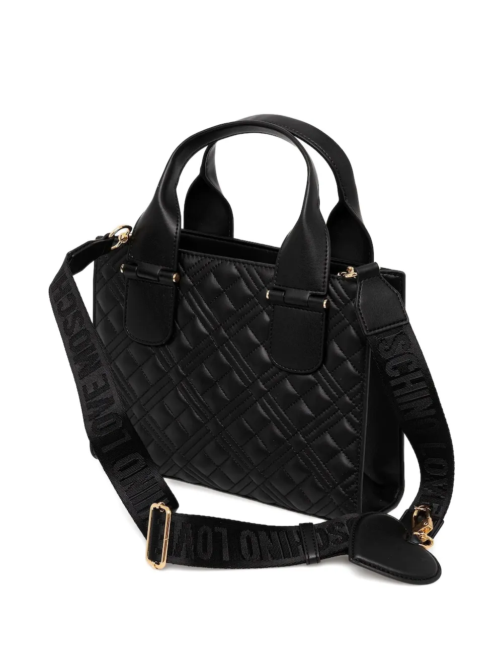 Love Moschino quilted logo tote bag | Image 2